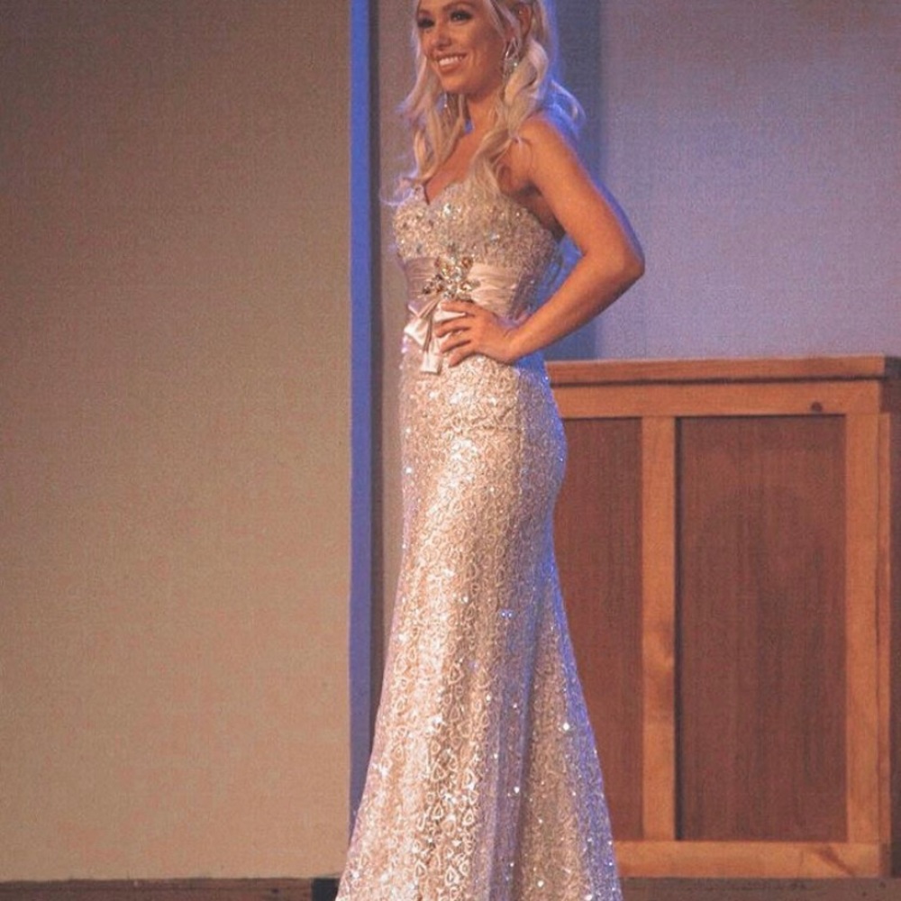 Sequin pageant dress Tony Bowls
